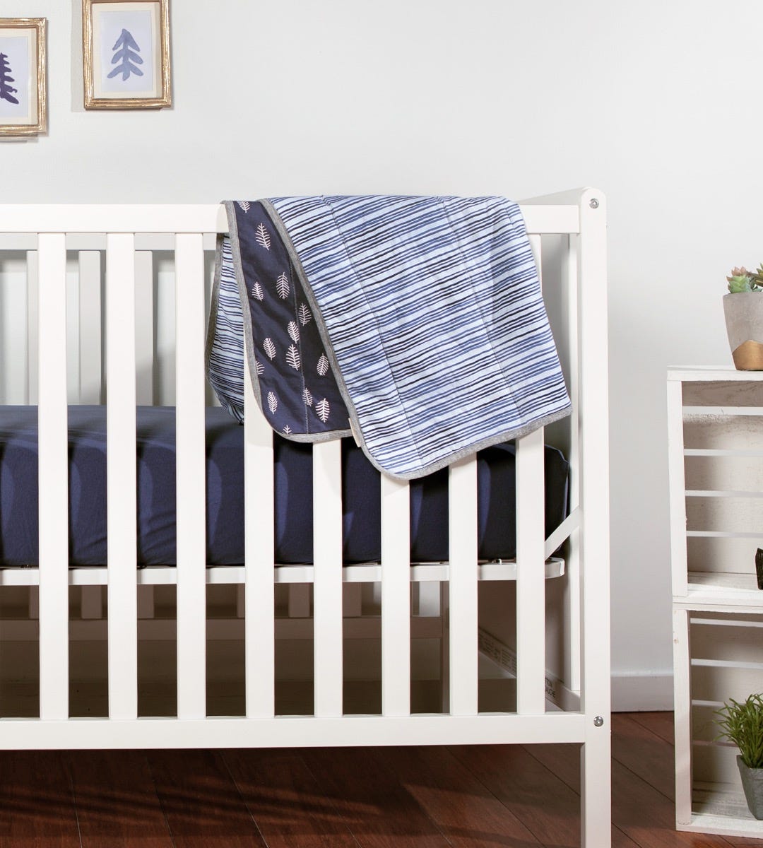 Burt's bees baby reversible blanket best sale