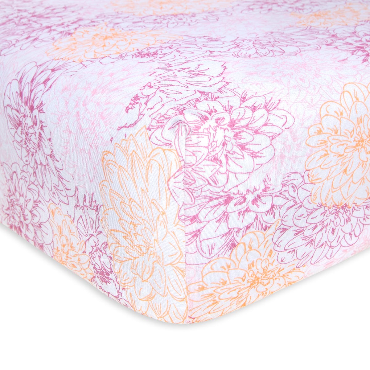 peaches crib sheet