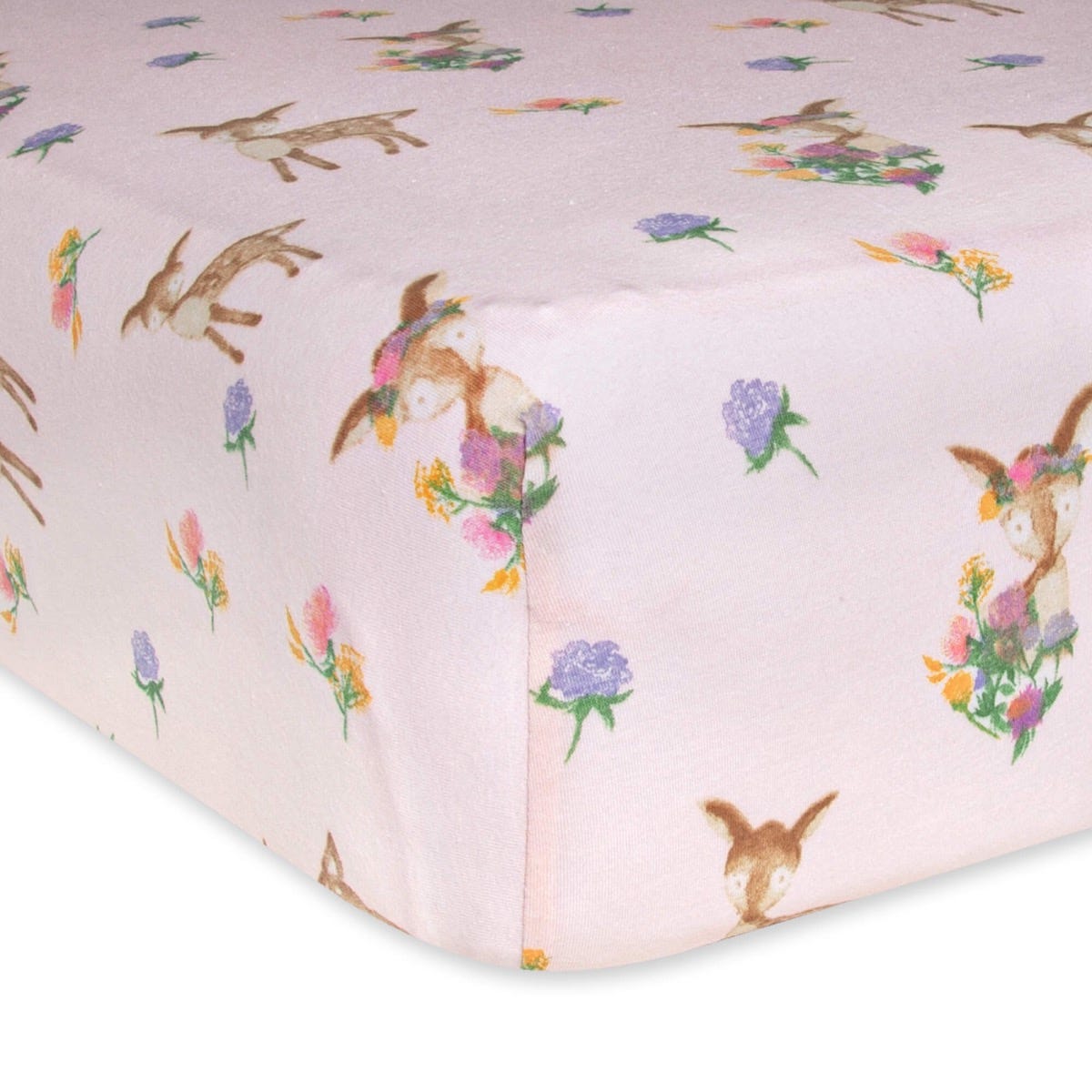 100% Or.. Butterfly Garden Fitted Crib Sheet Burt's Bees Baby Free Shipping 