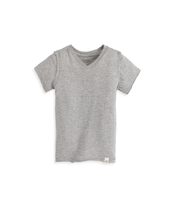 Short Sleeve Signature Organic Baby V Neck Tee
