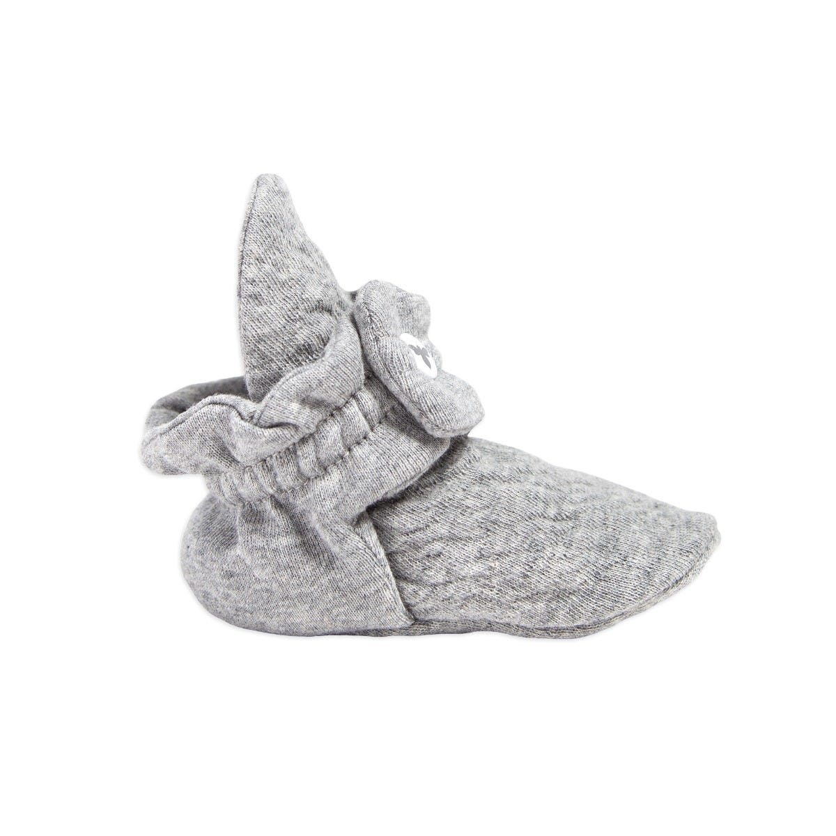 grey baby booties
