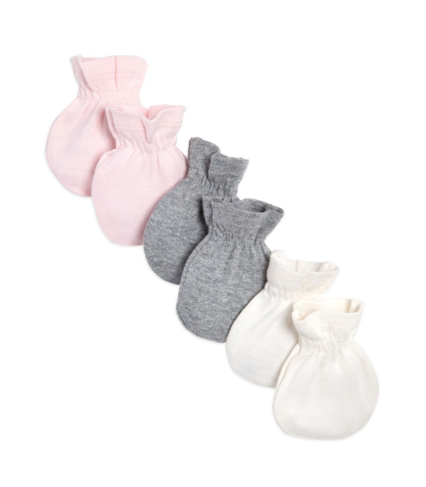 Organic Cotton Baby Mittens 3 Pack