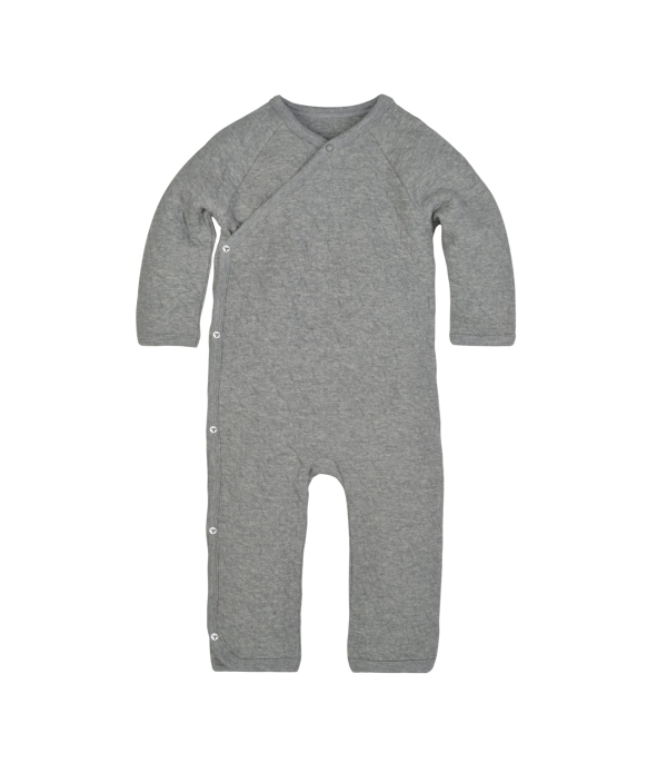 Quilted Bee Organic Wrap Front Baby Jumpsuit