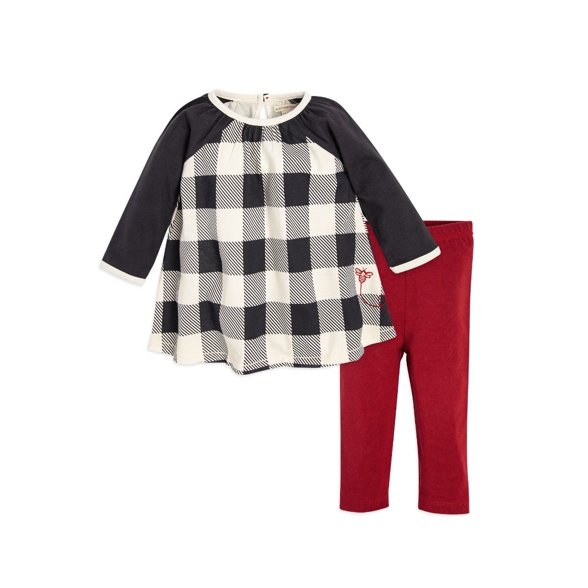 baby girl buffalo plaid dress