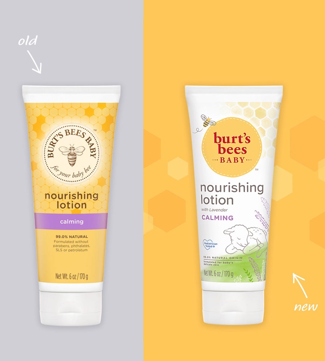Burt's bees baby new arrivals nourishing lotion calming