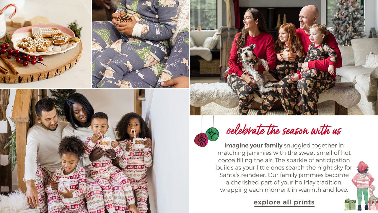 Burt's Bees Baby Family Matching Christmas Pajamas traditions