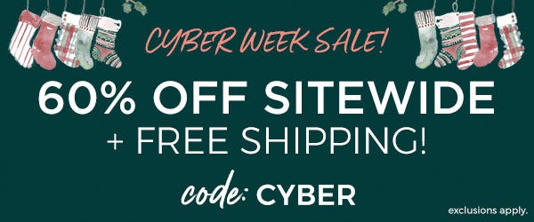 Early Black Friday Sale! 40-50% off Everything + FREE Shipping