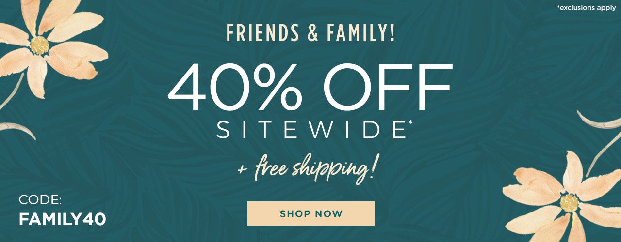 Burt's Bees Baby: Friends & Family! 40% off sitewide + free shipping! Code: FAMILY40. SHOP NOW