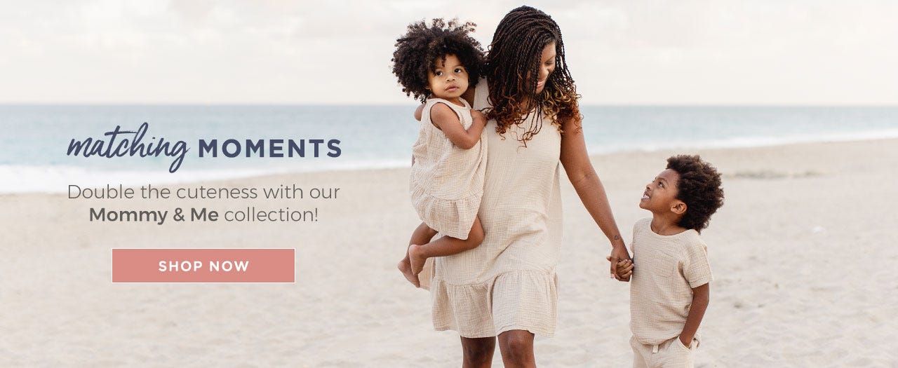 Burt's Bees Baby: Matching moments. Double the cuteness with our Mommy & Me collection! SHOP NOW