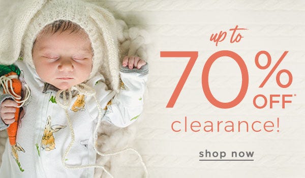 Up to 70% off clearance! SHOP NOW