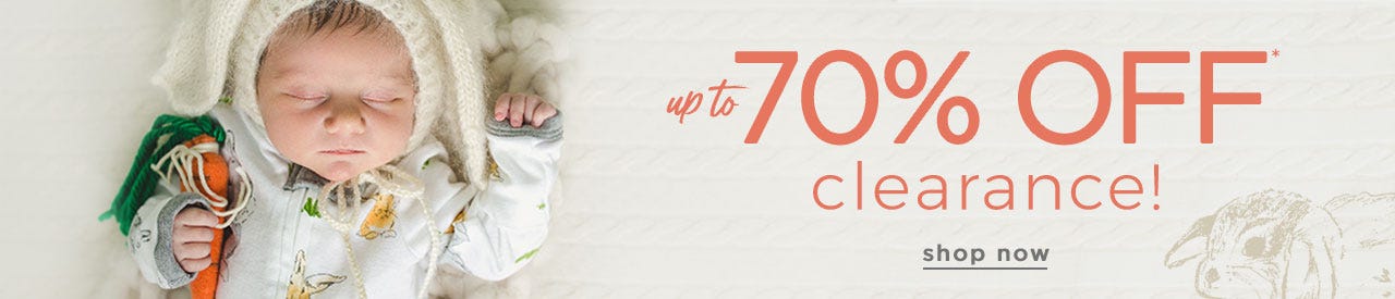 Up to 70% off clearance! SHOP NOW