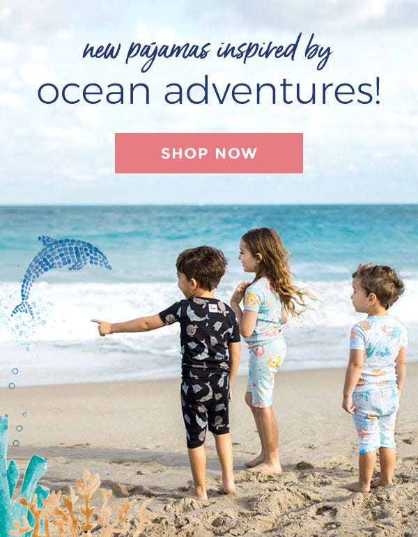 Burt's Bees Baby: New pajamas inspired by ocean adventures! SHOP NOW