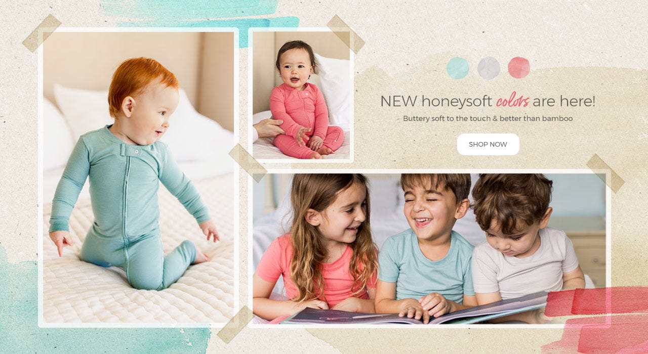 Burt's Bees Baby: New honeysoft colors are here! Buttery soft to the touch and better than bamboo! SHOP NOW