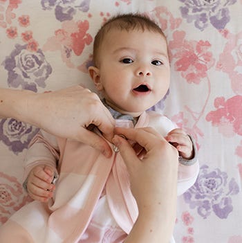 Organic cotton crib sheets and nursery bedding for newborns and infants