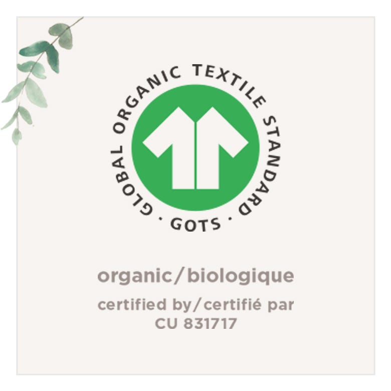 Burt's Bees Baby: GOTS Global Organic Textiles Standard Certification