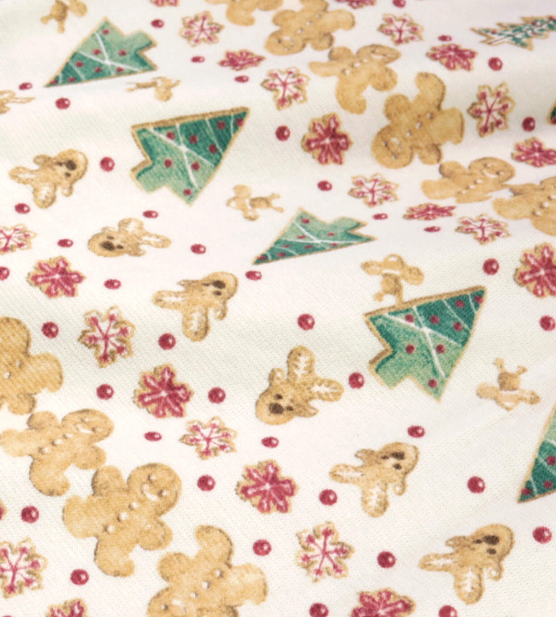 Burt's Bees Baby Gingerbread Fair Isle Organic Cotton Matching Family Pajamas