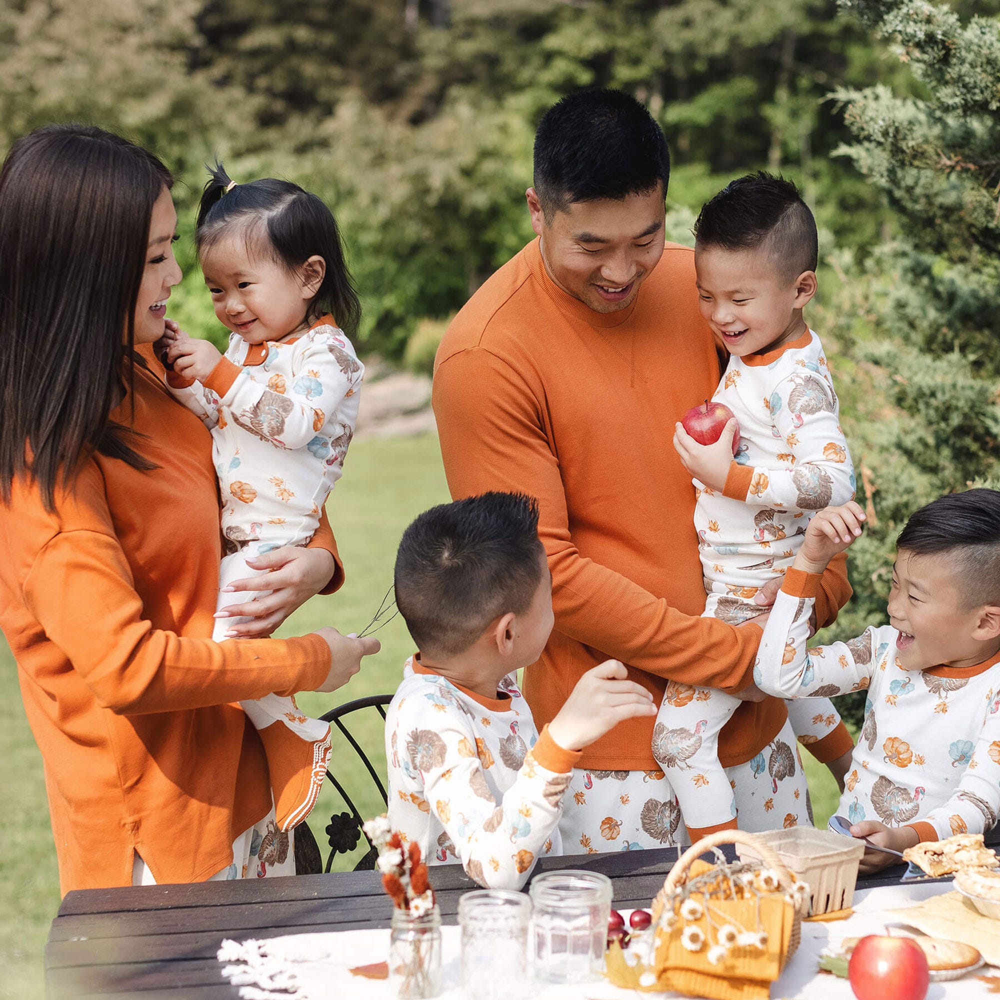 Burt's Bees Baby: Thanksgiving Matching Organic Family Pajamas. SHOP NOW