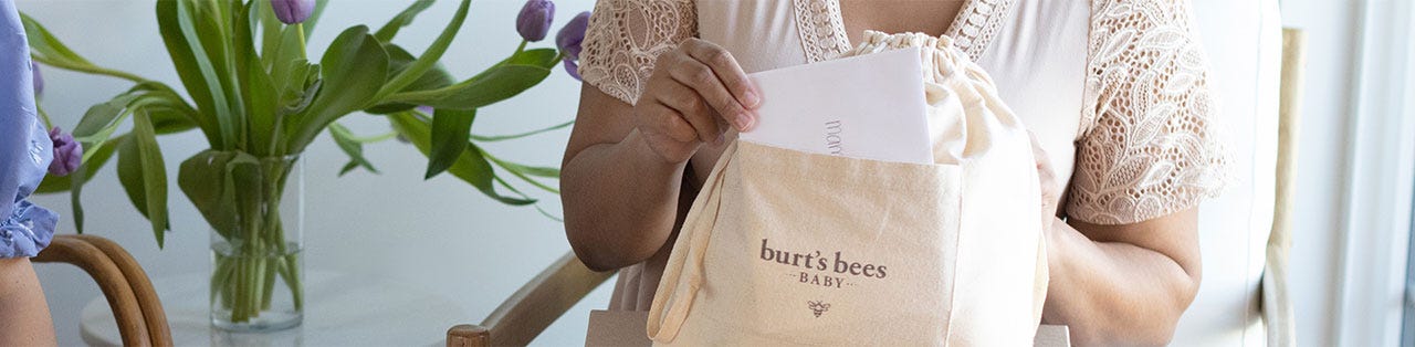 Burt's Bees Baby: Image of reusable bag Burt's Bees Baby: Image of reusable bag