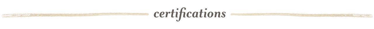 Burt's Bees Baby: Certifications Burt's Bees Baby: Certifications