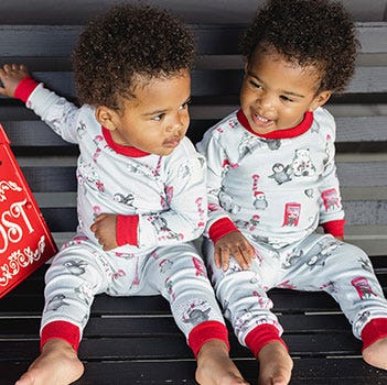 Shop new organic cotton baby and toddler pajamas from Burt's Bees Baby