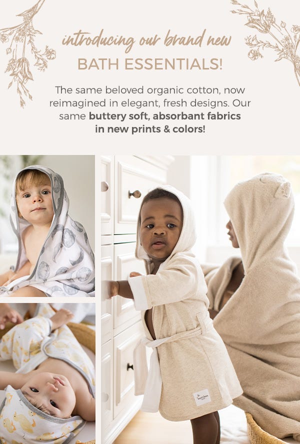 Burt's Bees Baby New Bath Essentials Collection