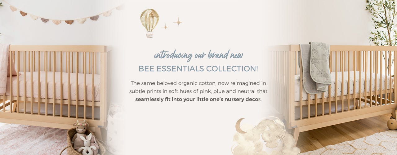 Burt's Bees Baby New Bedding Essentials Collection
